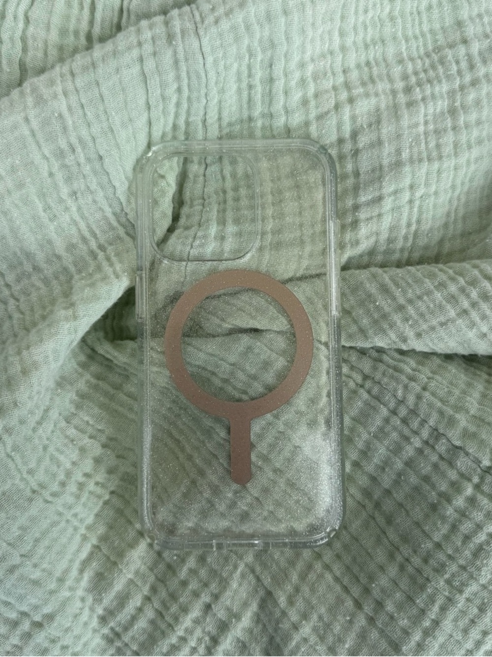 iPhone 15 Pro Speck Clear Sparkle Case
